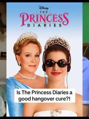 Who else thinks The Princess Diaries is a perfect hangover cure?! #theprincessdiaries #princessdiaries #princessdiaries2 #annehathaway #miathermopolis #miathermopolisrenaldi #genovia #carolinegoodall 