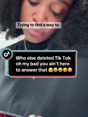 Do not delete the app #appstore Tiktok will you be back in the App Store #tiktok #tiktok an #deletetiktok #donotdeletetiktok #howtogetmytiktokback #highlight #fyp #everyone #warning 