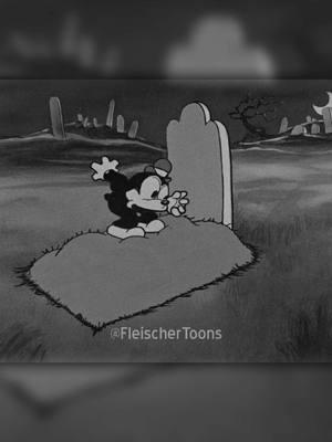 ☠️Graveyard Shift☠️ #fleischerstudios #maxfleischer #animation #cartoons #cartoon #graveyard #bimbothedog 