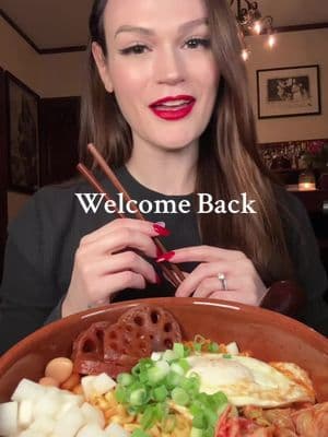 Welcome back ❤️ Now let’s make sure that doesn’t happen again :) #buldakcarbonara #buldakasmr #welcomebacktiktok 