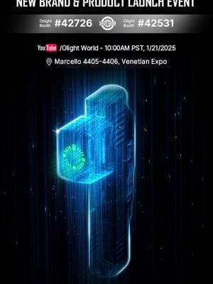 📢 1 Day to Go! It's almost here!  This is the moment you definitely don’t want to miss. Get ready to witness the unveiling of groundbreaking NEW Osight. Stay tuned! 🕙 Time: January 21st, 10:00 AM PST  #olight #olightworld #Olightflashlight #osight #osightolight #reddot #shotshow2025 #olightshotshow #osightshotshow