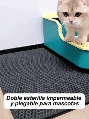 ¡Tengo un montón de preguntas acerca de cómo mantener su área limpia que viven con dos gatos en un espacio pequeño! ¡Esto funciona de maravilla genuinamente no más encontrar arena en lugares al azar 😅 ir a buscar uno! 🐾👏🏻👏🏻👏🏻 #cat #cats #catdad #catmom #catmat #cleancat #clean #catsoftiktok #fyp #cleanwithme #TikTokShop #catlitter #catlitterbox #pets #PetsOfTikTok #gift #giftideas #loveit #cattok #TikTokShopLoveAtFirstFind#spotlightfinds#tiktokban