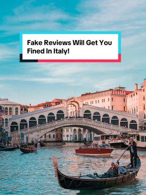 Italian government is planning a law that would require an ID verification to put a review for a business online! #exploringitaly #italy #italia #italytraveltips #italytravel #visititaly 