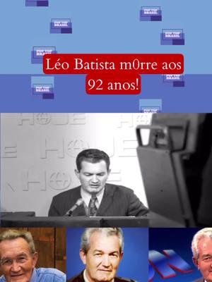 Léo Batista m0rre aos  92 anos! #bbb25  #vitoriastrada #gracyannebarbosa #bbb  #leodias #fofocalizando #carlinhosmaia #lucianohuck 🎥BBB25/ TV GLOBO