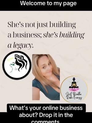 Happy Monday Everyone 🥳 She’s not just building a business—she’s creating a legacy that inspires others. 🌟  I’m curious, what’s your online business is about? Share in the comments, and let’s connect, support, and grow together! 🌿  Drop your links 🔗in the comments ⬇️ #SmallBusinessOwners #EntrepreneurJourney #WomenInBusiness #SpiritualHealingCommunity #ReikiEnergy #JustBreatheReikiEnergy #BuildingALegacy #TonyaTheGirlNextDoor #DigitalMarketing  #AffiiateMarketing #OnlineBusinessCoaching