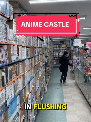 Anime castle in queens nyc! #anime #animestore #animetiktok #animecastle #manga #mangashelf #mangashop #mangashopping #nyc #paulsoles 