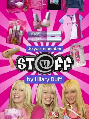 Who remembers this iconic Stuff by Hilary Duff clothing and home line?? 👱🏼‍♀️💖✨ #2000s #2000snostalgia #hilaryduff #stuffbyhilaryduff #stuffhilaryduff #2000sfashion #2000scelebs @hilaryduff 