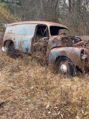 eagerly waiting for warmer weather, & salvage yard trips✨ . . . #newengland #massachusetts #salvage #scrap #oldies #abandoned #secret #auto #ford #chevy #dodge #mopar #50s #60s #decades #winter #walk #foryourpage #fyp #viralvideo #mountains #woods #middleofnowhere 