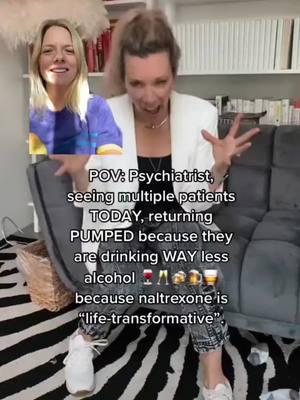 #greenscreenvideo love this funny video by Kirsten Thompson, MD🧠🥼 about her success using #naltrexone for her patients who experience alcohol use disorder 🙌 we need more physicians like this. #harmreduction #moderatedrinking #sinclairmethod #medicationassistedtreatment #psychiatry #alcoholusedisorder