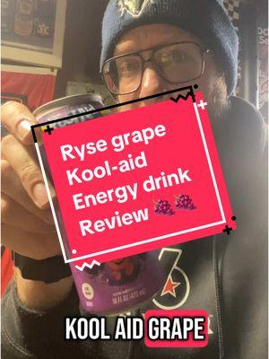 Reviewing the @RYSE Supplements grape koolaid energy drink 🍇 . #rysesupplements #rysesupps #energydrinks #energydrinkreview #energydrinkaddict #jermthesnackmaster #snackmaster #snackmasterflex #iamjerm #faithflavorfitness #fyp #viralreel #viralvideo #viraltiktok #tiktoksback #TikTokShop #tiktok #gymbro #gymrat #drinkwithme #drinkreview #drink #grapedrank 