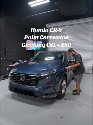 This Honda CR-V just leveled up with our premium detailing package! ✨ Full Paint Correction: We eliminated swirls, scratches, and imperfections, restoring the paint to a flawless, mirror-like finish. 🔒 Gtechniq Crystal Serum Light (CSL): The ultimate ceramic coating for long-lasting protection, enhanced gloss, and resistance to the elements. 💧 EXO Top Coat: Adds a hydrophobic layer that repels water, dirt, and grime while amplifying that deep, glossy shine. Now this CR-V doesn’t just look incredible—it’s fully protected and ready to turn heads for years to come! 📅 Book your appointment today and let us bring out the best in your vehicle! Give us a call at, (321)978-6276 Message our page directly  Or you can view us at,  www.kandndetail.com #PaintCorrection #CeramicCoating #Gtechniq #HondaCRV #DetailingProfessionals #ShineLikeNew