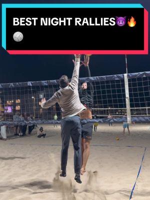 The BEST Night Tourney RALLIES😈🏐🔥 #volleyball #beachvolleyball #volleyballworld #volleyballlife #volleytok #highschoolvolleyball #haikyuu #rally #sports #sportstiktok #volleyballtiktok #volleyballplayer 