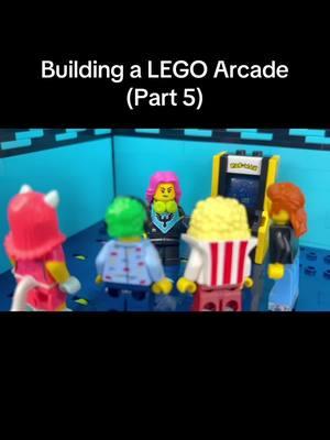 Building a LEGO Arcade (Part 5) Video by The B3 #lego #arcade #legobuild #legobuilds #legomoc #legomocs #legotiktok 