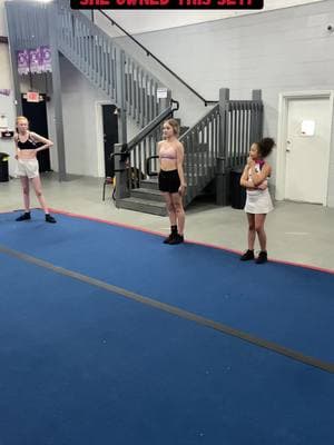 She nailed this set! #tyflipzz #tumbling #tumblewithpurpose #cheerleading #gymnastics 