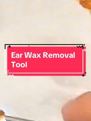 Ears wax is gross. #earwax #earwaxremmoval #earwaxremovaltok #earwaxtool #hygiene #blackfriday #cybermonday