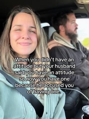 If he says I have one I can’t not have one.  #marriagehumor #marriedlife #attitude 