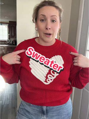 Rocking the Valentine’s Day sweater! #ValentinesDay #sweater #winterfinds #ttslevelup #tiktokshopcreatorpicks #TikTokShopFashion #fashionlookbook #seasonalgems #lovelanguage #tiktokshopjumpstart #tiktokshopjumpstartsale  #womensfashion #fashiontiktok #fashiontrends #clothing #fashion #fitcheck #OOTD #mombod #midsizefashion #midsize #midsizegirly  #FashionistaFaves #sizeinclusive #sizeinclusivefashion #sizeinclusiveboutique