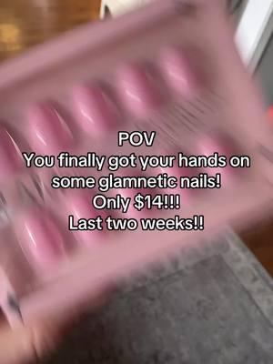 I’ve been dying to try this brand!!! @Glamnetic #TikTokShop #tiktokshopfinds #tiktokmademebuyit #spotlightfinds #tiktokshopfaves #newyearnewaura #fashionistafaves #pressonnails #glamnetic #glamneticnails 