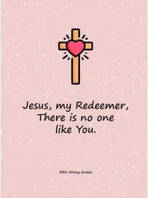 Jesus, my Redeemer, There is no one like You. 🤍 #jesusmyredeemer #worhsipmusic #worshipsong #worshipsong #worship #god #jesus #worshiptiktok #fy #godisgood 