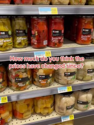 Ah back in 2021, when everything was more affordable! Here’s a little hint - a big jar of Ajvar costs almost $14 now! #reposting #fypシ #balkantiktok #groceryhaul #balkanfood #balkanfoodie #balkanproducts #2021 #usatiktok 