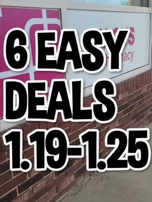 6 EASY CVS DEALS 1.19--1.25  🛒🛍 Hit That ❤️ Button  #cvscouponing #cvsibottadeals #cvsbreakdown #cvsdeals #cvscoupons #couponerfree #couponers #couponerdeals #couponingcommunity #couponingfamily  #freebiesquad #couponersoftiktok 