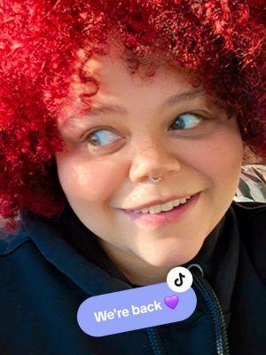 Does anyone else notice changes in tiktok now though?  #tiktokisback #witchtok #curlyhair #americans #goodtobeback 