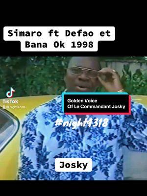 Masterpiece of Simaro Massiya et Defao under Bana ok Jazz 1998. Vocals Josky, Ndombe, Defao.#banaok #mayamba #joskykiambukuta #francoluambomakiadi #congobrazaville🇨🇬tiktok #kenyantiktok🇰🇪 #musiquecongolaise🇨🇩 #drccongo🇨🇩🙌🏾 #congobrazza #fyp #foryoupage #rhumbalovers #tiktokkenya #rhumba #views #mass #night4318