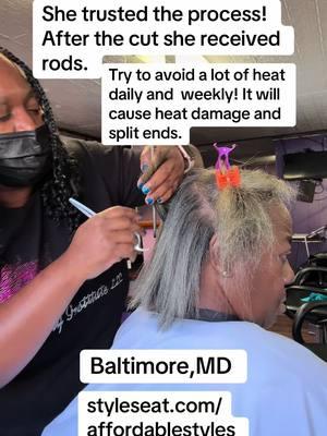 Hair Care is so important! #haircare  #beautyschool  #hairstylist  #haircut  #beauty  #cut  #baltimorehairstylist  #mybmore  #hairsalon 