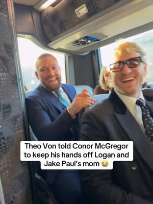 Wild 💀 #conormcgregor #jakepaul #loganpaul #theovon #UFC 