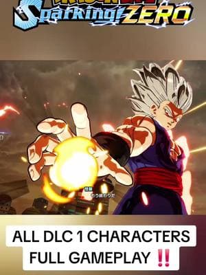 New Official Sparking Zero DLC Pack 1 ALL Characters Gameplay Showcase! #sparkingzero #tenkaichi4 #dbsparkingzero #dbzsparkingzero #dragonballsparkingzero #budokaitenkaichi4 #dbtenkaichi4 #dragonball #dragonballz #dbz #dbsuper #dragonballsuper #anime #Goku #dbs #vegeta #gohan #beastgohan #gohanbeast #piccolo #orangepiccolo #cellmax #cell #gamma1 #gamma1and2 #gamma2 #dragonballsuperhero #sparkingzerotrailer #sparkingzerogameplay