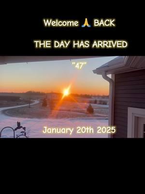 It’s that day… WELCOME BACK 47… He IS OUR PRESIDENT #andthatstherealdeal #presidenttrump2024 #makechanges #michigan #fypi #fypシ゚virald #34thdistrict #romulusmichigan #truthbetold #armywife #nevergiveup 