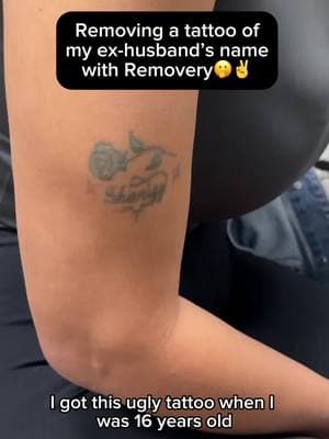 When it's time to erase your ex’s name and take control of your story, we've got you covered🫶 With over 1.4 million successful treatments under our belt, we are the #1 choice for tattoo removal. Click the link in our bio to find a studio and schedule your FREE consultation today!🔗 #removery #tattooremoval #lasertattooremoval #tattoo #tattoos #fading #tattoofading #fadingtattoos #tattoocoverup #removetattoos #ustattooremoval #australiatattooremoval #canadatattooremoval