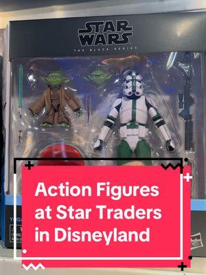 Action Figures at Star Traders in Disneyland. @Star Wars @Disney Parks #hasbro #hasbropulse 