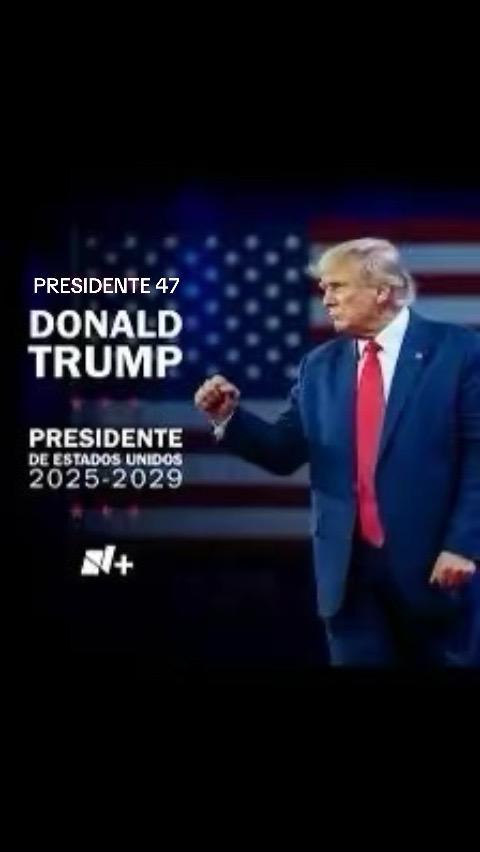 Nuevo presidente #viralditiktok #viralvideo #tiktoker #fyp #newpresident #donaltrump #president47 #usa🇺🇸 #nuevopresidente #estadosunidos🇺🇸 #makeamericagreatagain🇺🇸❤️ 