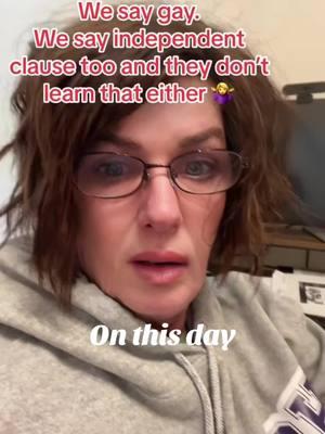 Indef#onthisday #teachersbelike #crazytalk #lgbtq🏳️‍🌈 #educatorsoftiktok #teachersoftiktok #lesbiansoftiktok #virtuallearning #orsomethinglikethat #riseabovethenoise 