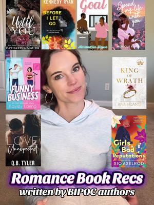 ✨ROMANCE BOOK RECS by BIPOC AUTHORS✨I have either read these stories and highly recommend or have them on my TBR.  (For non Americans who may not have heard of BIPOC- it stands for Black, Indigenous, People of Color. Basically- not white.)  #diversity #bipoc #authorsofcolor #romancebooks #BookTok #kennedyryan #anahuang #brittainycherry #alexandriahouse #catharinamaura #bookrecs #MLKDay #tiffanypreads 