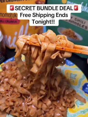 Replying to @💜Jayme-TTS Reviewer 🚨SECRET BUNDLE DEAL🚨 David Chang did it again. Guy’s a genius. These Noodles are so delicious. #momofuku #momofukunoodles #ramen #slurpnoodles #spicy #FoodTok 