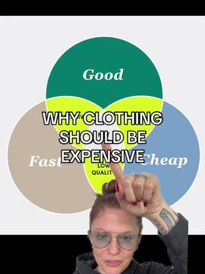 If something new is cheap you should ALWAYS be skeptical of WHY. #overconsumption #climatechange #environmentalism #nobuyyear #shopsecondhand #globalwarming #microplastics #secondhandfashion #Sustainability #fashiontrends 