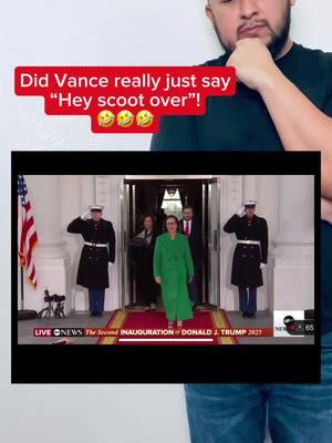 JD Vance Kamala Harris Inauguration #january20 #inaugurationday #harris #vance #scootover 