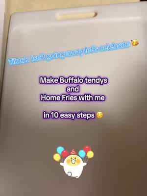 These were seriously so good😋 #cookwithme #cookingmama #buffalotenders #homefries #fyp #cooking #10easysteps #mealsathome 