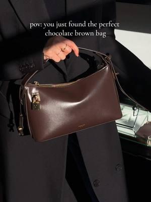 Chocolate obsession 🍫✨#VERAFIED #verafiedbag #whatsinmybag #brownbag #Wishlist 