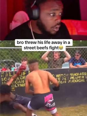 Bro put himself as a sacrifice in this fight😭😭#fyp #foryou #fypシ゚viral #funny #Twitch #streetslovetrey #trending #streetbeefs 