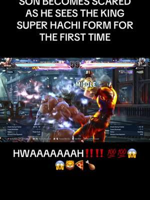 The king of iron fist scares his son 😱 #loveandlighttv #heihachi #tekken #tekkenclips #meme #foryoupage #tiktokban 