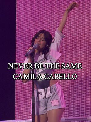 this felt like a fever dream tbh #camilacabello #camilacabelloedit #cxoxo #camilacabellofan #nbts — camila cabello performing ‘never be the same’ live in atlanta. 🩷 @Camila Cabello 