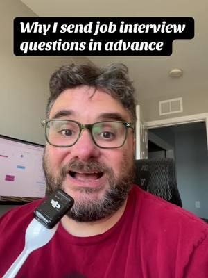 I want to hire the best jobseekers and I don’t think I need to trick them to do it. I send job interview questions in advance of job interviews. Would you like this as a candidate? Would you do it as an interviewer? #jobsearch #careeradvice #jobsearchtips #jobinterviewquestions 