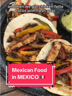 Trying Mexican Food in Mexico! #mexico #tacos #mexicofood #tulummexico #mexicantiktok #Foodie #FoodTok #tacos #fajitatacos #downtowntulum #mukbang #mukbangeatingshow 