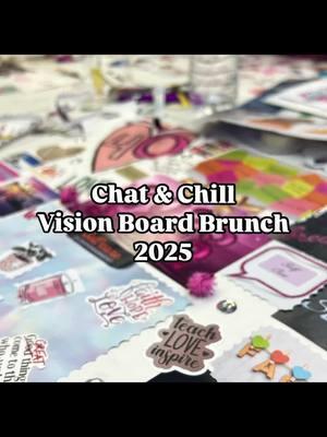 Thank you to all the ladies who came out to the vision board brunch and made it a success! Good time, good vibes, and lots of fun!! #brunch #visionboard #bipocmentalhealth #fyp #blacktherapistoftiktok #privatepractice 