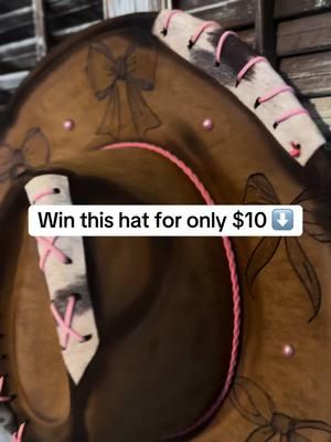 Being raffled in our facebook vip  Boujee brims & co VIP  Boujeebrims.com  #customhat #fyp #fypppppppppppppp #foryoupage #burnedhat  #westernfashion #westernwear #westernstyle #westernboutique #womensfashion #fashiontiktok #OOTD #handmade #pyrography #westernlifestyle #punchy #punchycowgirls #rodeo #rodeowear #country #countrymusic #countrygirl #countryoutfit #smallshop #smallshopowner #smallshoplove #raffle #custom #custommade #f4f #l4l  #fyp #toddlersoftiktok #toddlertok #rodeobells #babybellbottoms #kidsbellbottoms #westernfashion #westernwear #westernstyle #OOTD #toddlerootd #cows #cowprint #cowgirl my#fyppppppppppppppppppppppp #fypシ #fypp #babyfashion #babyfashionista #minifashionista #toddlerfashion #bows #bigbows #cowgirlboots #babyfever #babylove #sweetbaby 