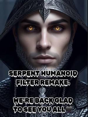 SERPENT HUMANOID FILTER 🖤🐍.... #serpenthumanoid🖤🐍 #serpent #humanoid #goth #gothic #snake #🖤🐍 #filter #filtro #aifilter #fyp #fypシ #foryoupage #effectbymrvic007ai 