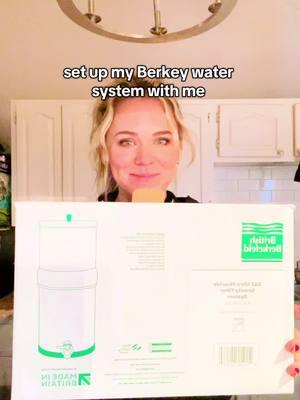 i love my Berkey Water! #berkey #berkeywaterfilter @Berkey #cleanwater #cleanwaterclub #flouride #flouridefree #waterfiltration 